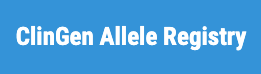 The ClinGen Allele Registry logo.